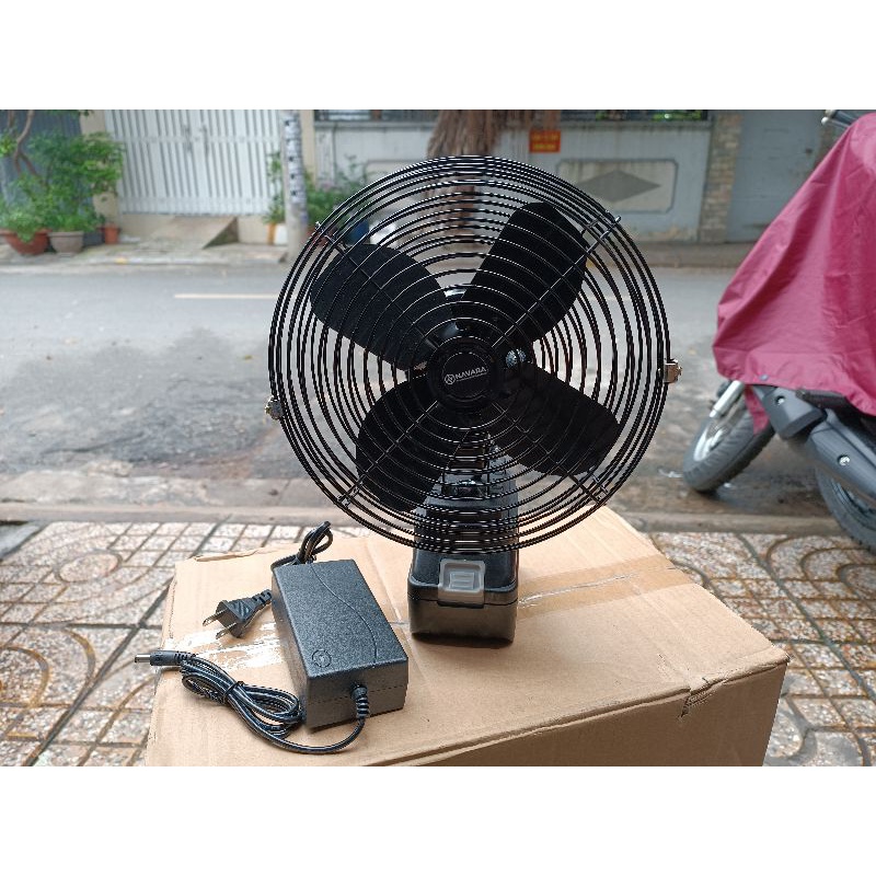 Thân quạt pin navara chân pin phổ thông Makita , cánh 20cm