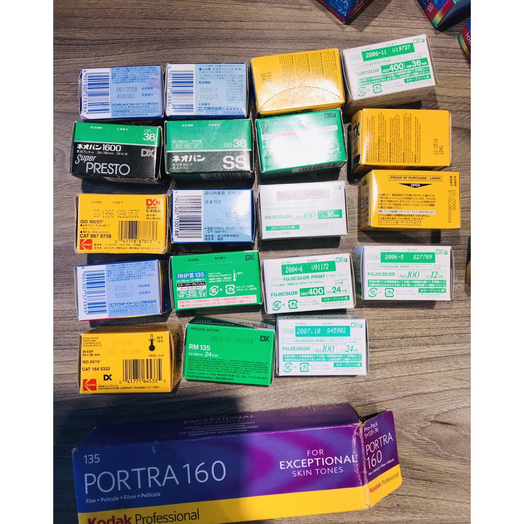 Film hiếm máy ảnh outdate / Fujifilm - Konica - Kodak