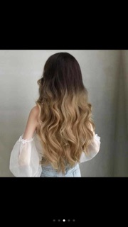 Tóc 2 mái xù ombet cao cấp