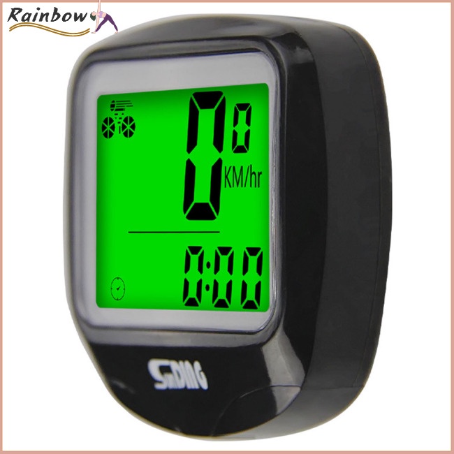 Đồng Hồ Đo Tốc Độ Xe Đạp Màn Hình LCD Chống Thấm Nước Có Đèn Nền