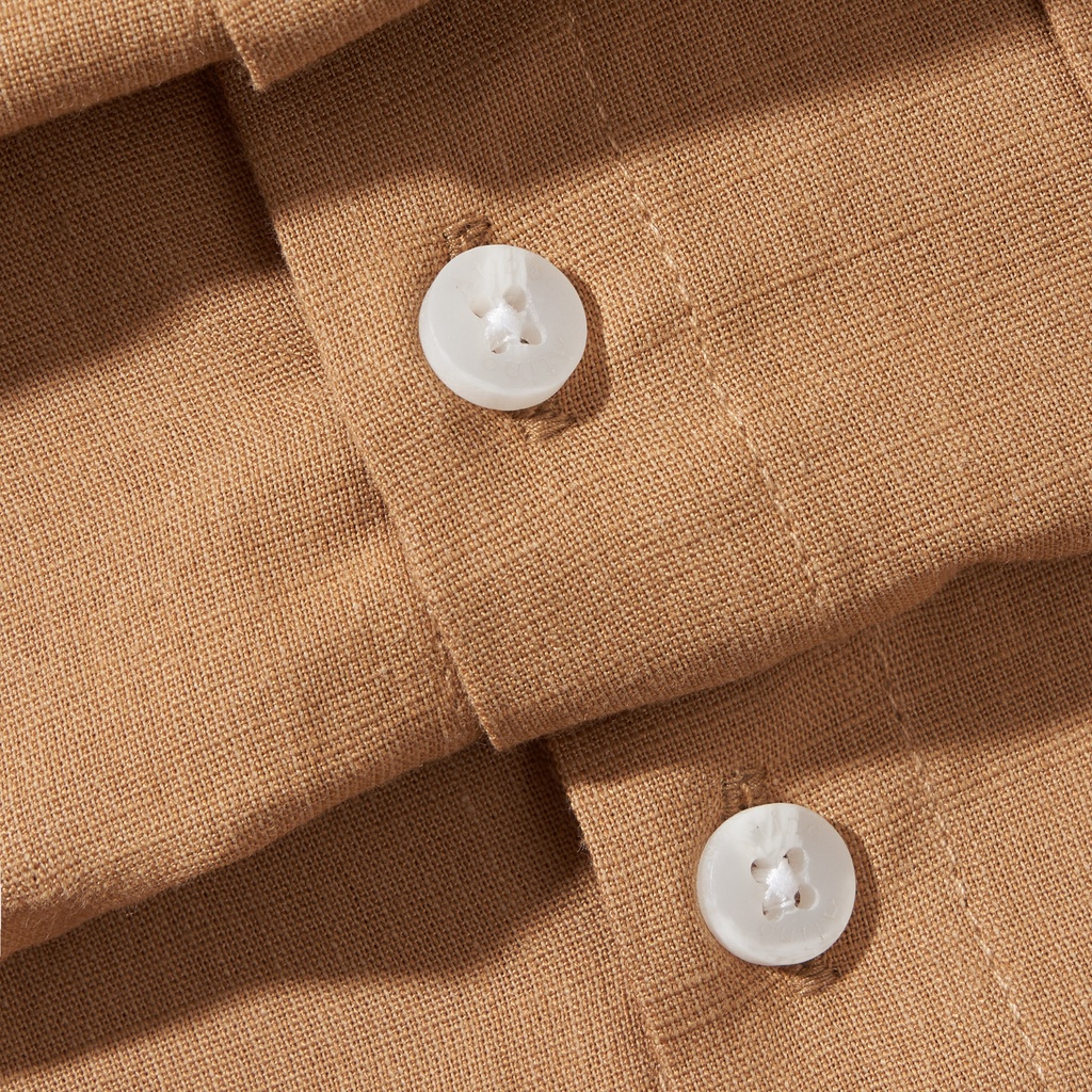 Áo Sơ Mi Dài Tay Nam Trơn ATINO Vải Cotton mềm mịn thoáng mát Form Regular SM4.4001