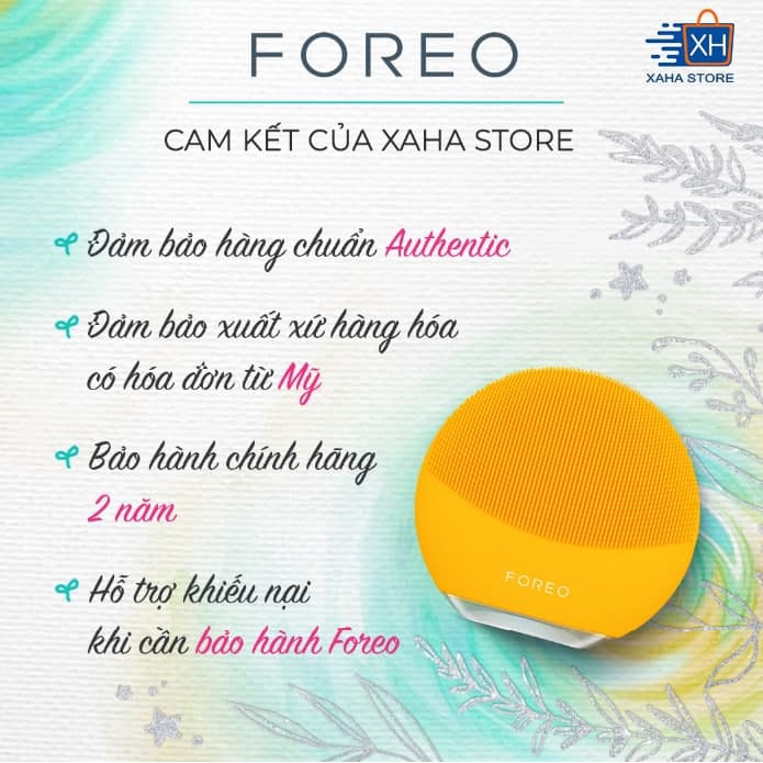 Máy rửa mặt Foreo Luna Mini 3 hàng chính hãng