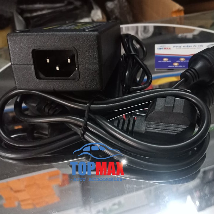 Bộ chuyển điện ADAPTER 220v-12v 5A 60W đầu cắm tẩu ô tô