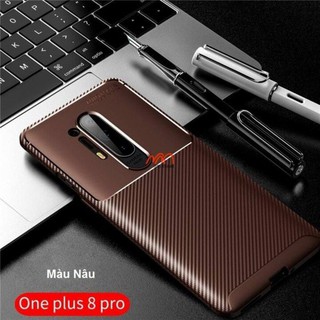 Ốp lưng mềm vân carbon OnePlus 8 Pro