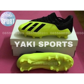 [FREESHIP] Giày Đá Bóng Đinh Cao X18 (Cao Cấp) - Tặng Tất . Giày đinh to X 18.