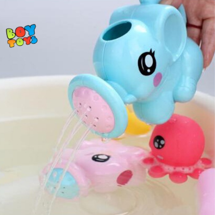 Tổng hợp đồ chơi nhà tắm phun nước, chip chip thả bồn tắm, động vật bơi lội cực thú vị cho bé
