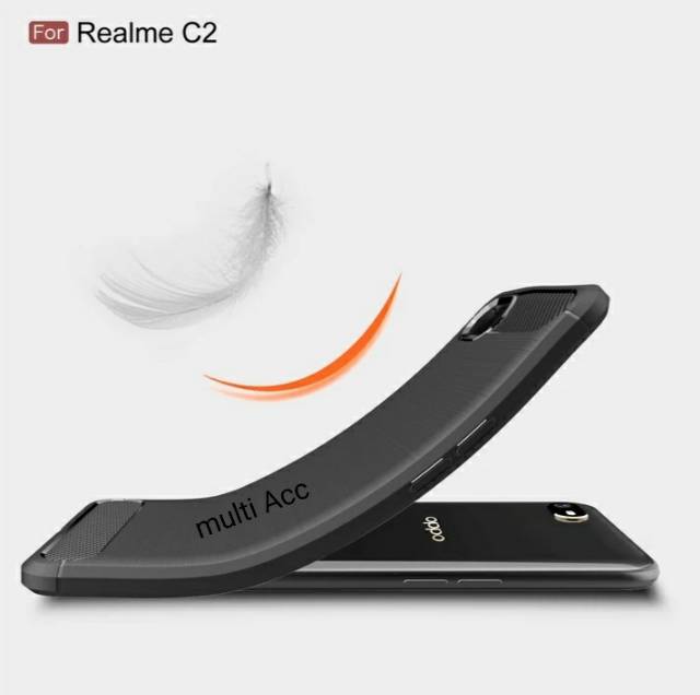 Ốp Điện Thoại Silicon Mềm Cho Realme C2 / Case Ipaky / Rear