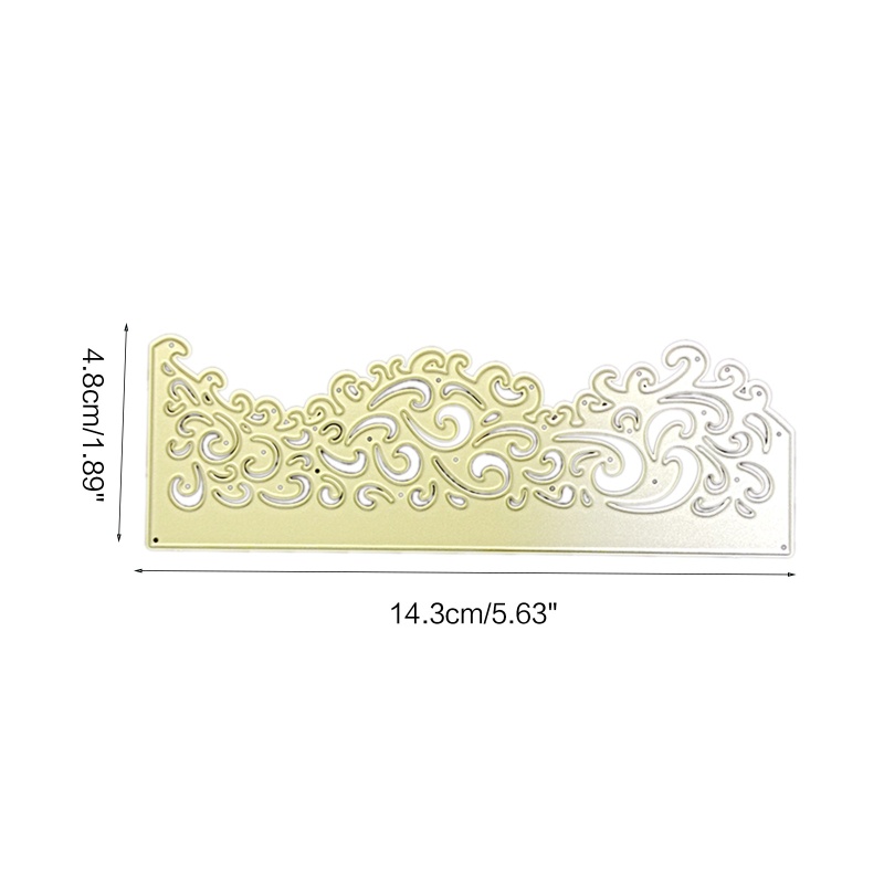 Khuôn Cắt Giấy Kim Loại Hình Macrame DIY Trang Trí Thiệp