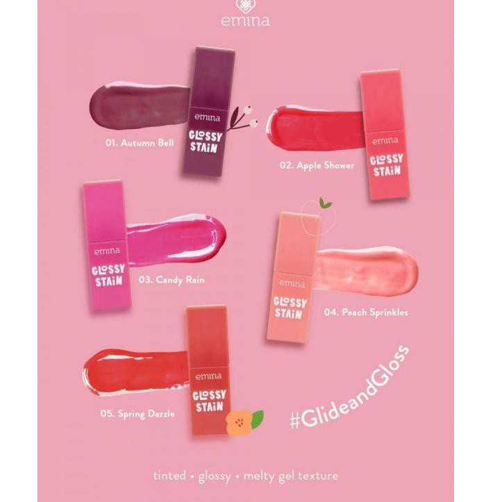 (hàng Mới Về) Son Môi Emina Màu Sắc Tươi Tắn Bóng Bẩy | BigBuy360 - bigbuy360.vn