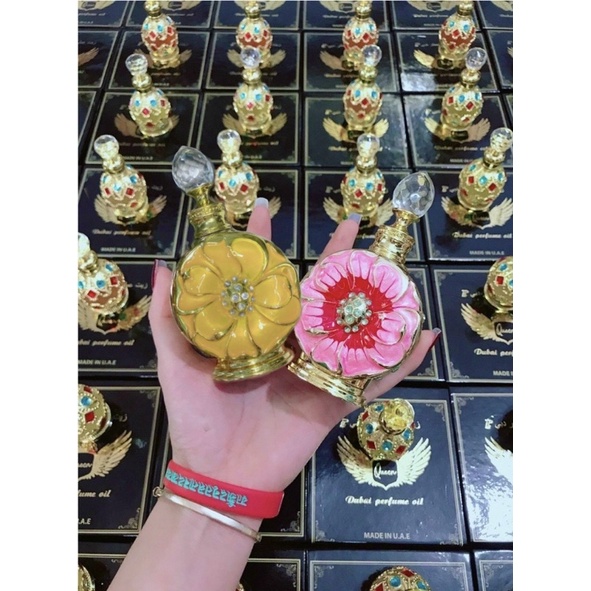 Tinh dầu nước hoa Dubai Hoa Hồng, Đỏ ,Vàng Chính Hãng