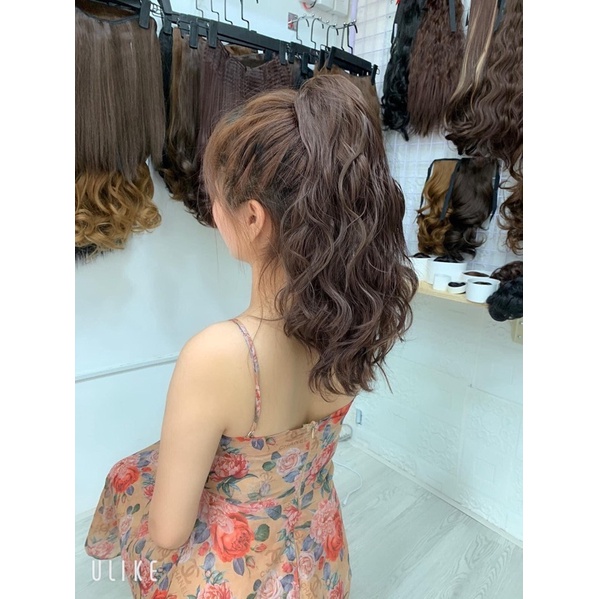 N42-40cm Tóc giả ngoặm sóng
