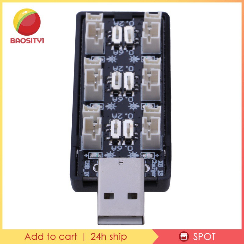 Sạc Pin Lipo 1s Cổng Usb 3.7v / 4.20v 6 Ch Cho Tiny Whoop Blade Inductrix