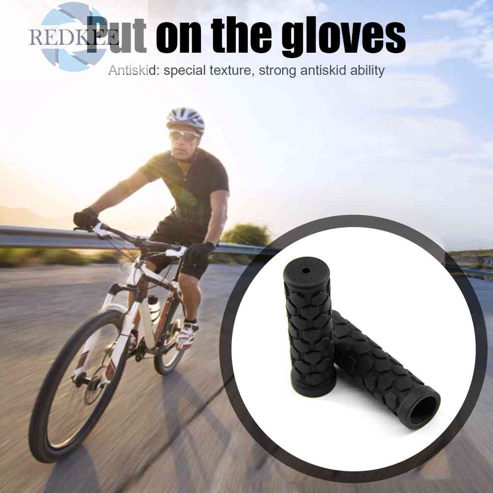1 Cặp Vỏ Bọc Tay Lái Xe Đạp MTB Bằng Nhựa Chống Trượt