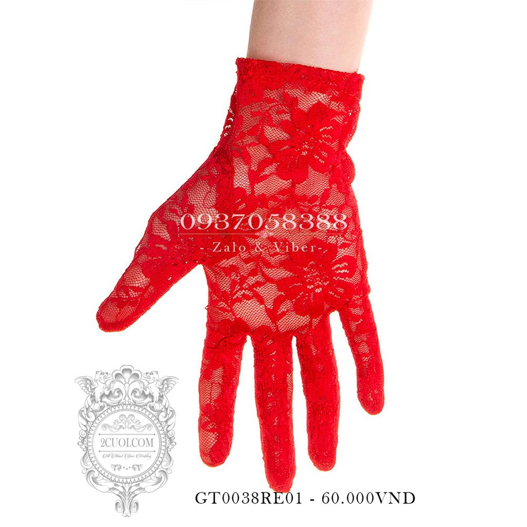 Găng tay cô dâu GT0038RE01
