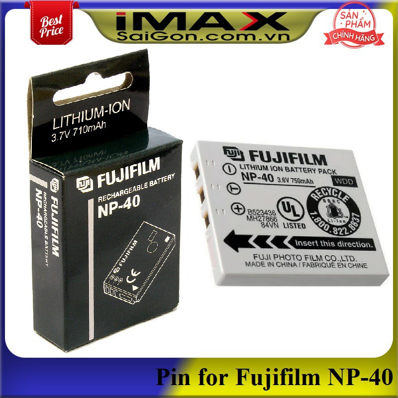 Pin sạc máy ảnh cho Fujifilm NP-40