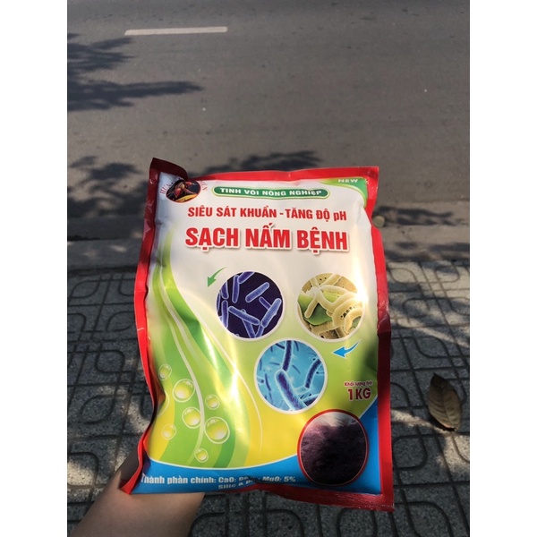 Tinh Vôi Bột dùng trong Nông Nghiệp- siêu sát khuẩn, sạch nấm bệnh 1kg