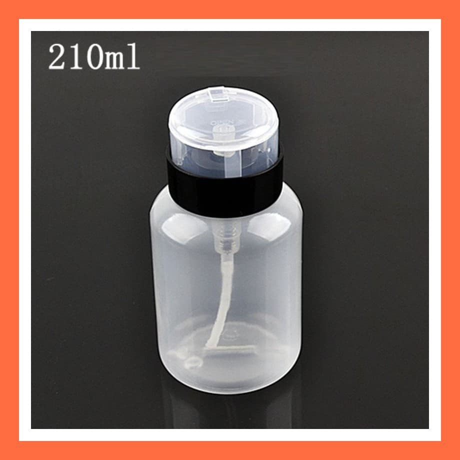 Lọ đựng axeton, nước lau gel