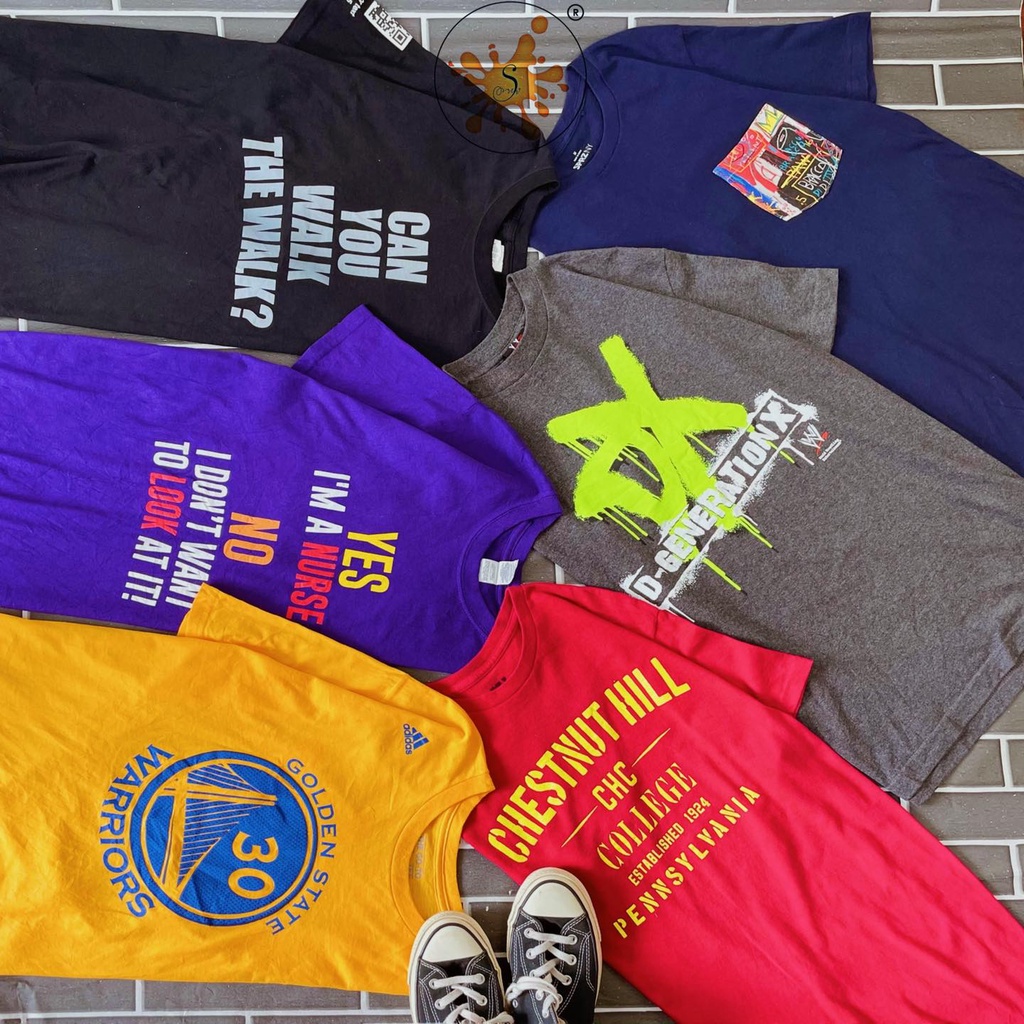 2hand , Áo Thun 2hand Nam Unisex Ngẫu Nhiên Mỹ Phông Nữ Secondhand From Rộng In Hình Chất Vintage Chọn Mẫu [aophong9999] | BigBuy360 - bigbuy360.vn