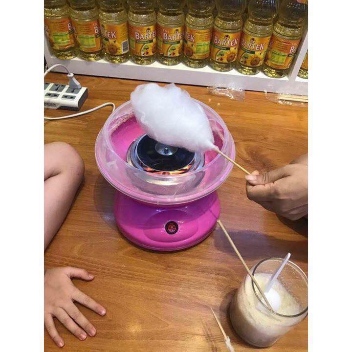 Máy Làm Kẹo Bông Gòn Đa Năng Mini Cotton Candy Maker Cho Bé(Xanh - Hồng)