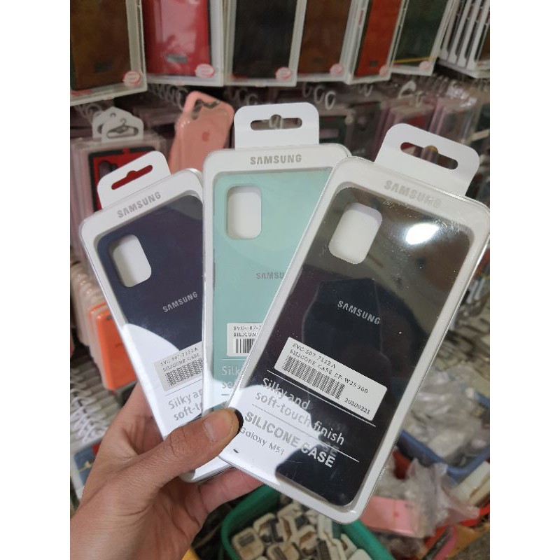 Ốp lưng chống bẩn Samsung Galaxy M51 silicon Cover loại xịn