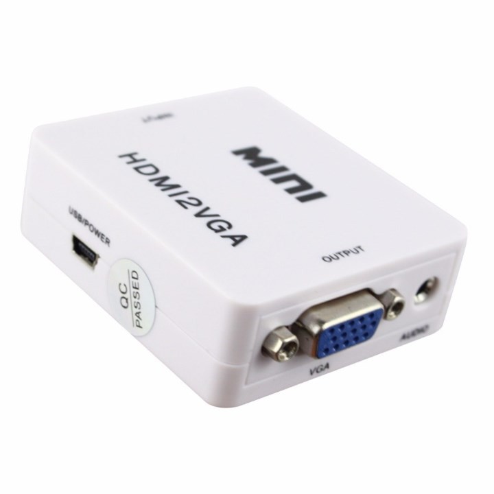 Bộ Chuyển Đổi Tín Hiệu Hdmi Sang Vga Mini