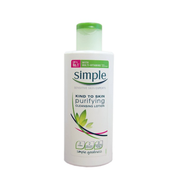 SỮA TẨY TRANG SIMPLE KIND TO SKIN PURIFYING CLEANSING LOTION 200ML