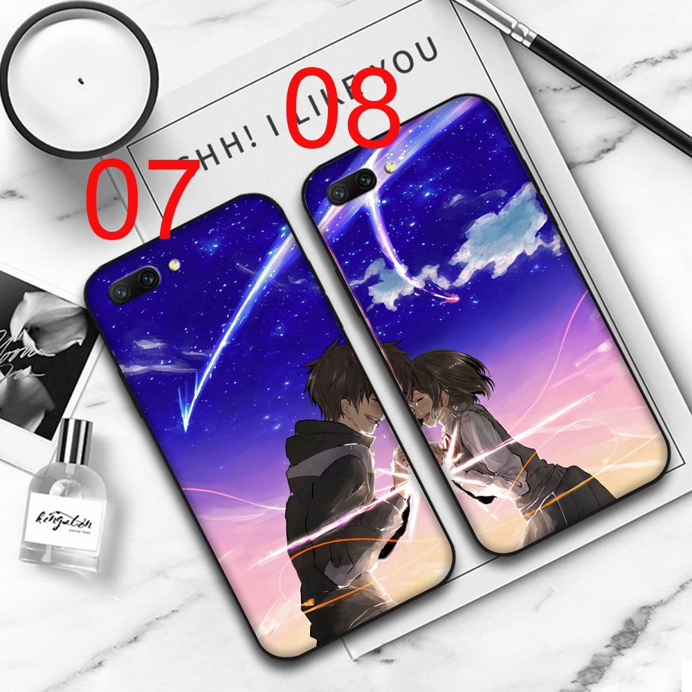 Ốp Lưng Mềm In Hình Phim Anime Your Name Cho Samsung Galaxy Note S20 / A21S / A41 / A51