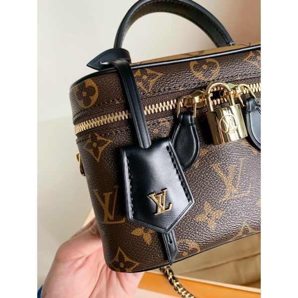 CỐP LV Sz 19cm FULLBOX Nam Châm NGUYÊN SEAL kèm Bill đầy đủ