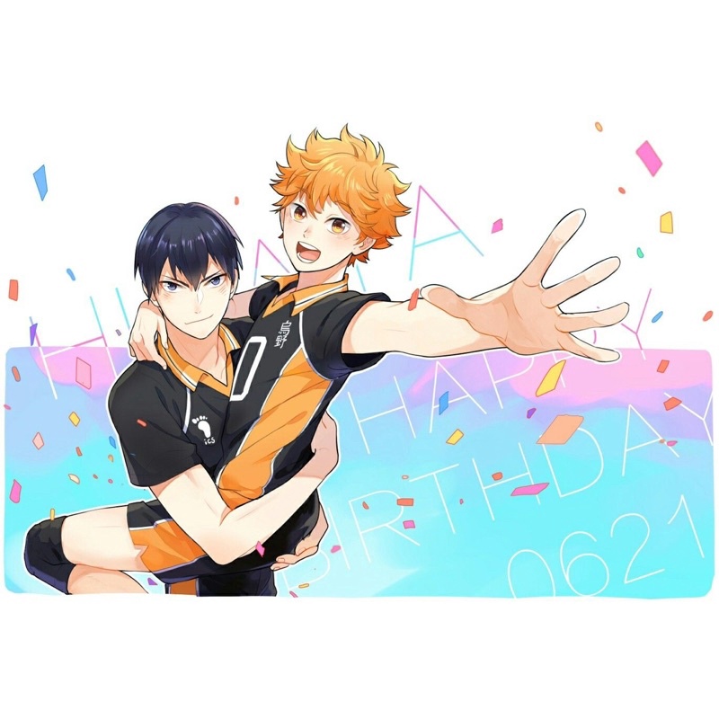 combo 3-6 poster ảnh anime haikyuu nhiều mẫu /trang dán haikyuu