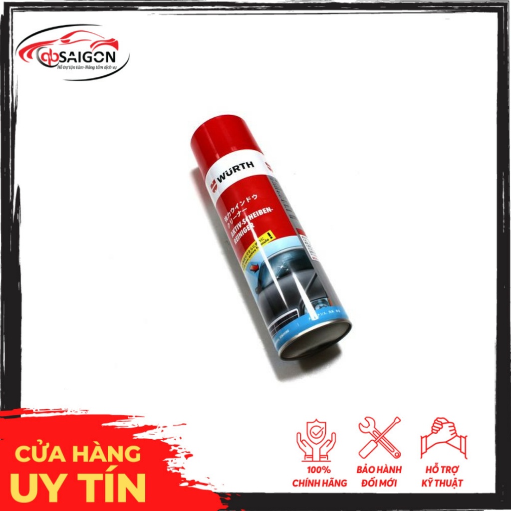 ] 🚗 Chất vệ sinh kính hoạt tính 500ML Wurth-Đức- 089025-