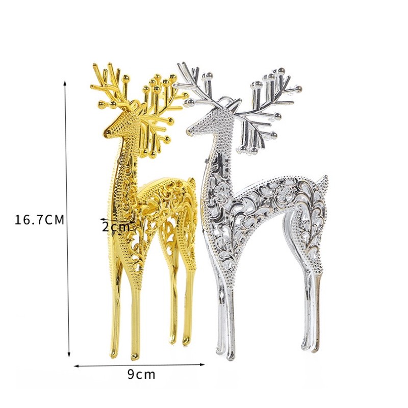 Tuần Lộc trang trí Giáng Sinh, tiểu cảnh