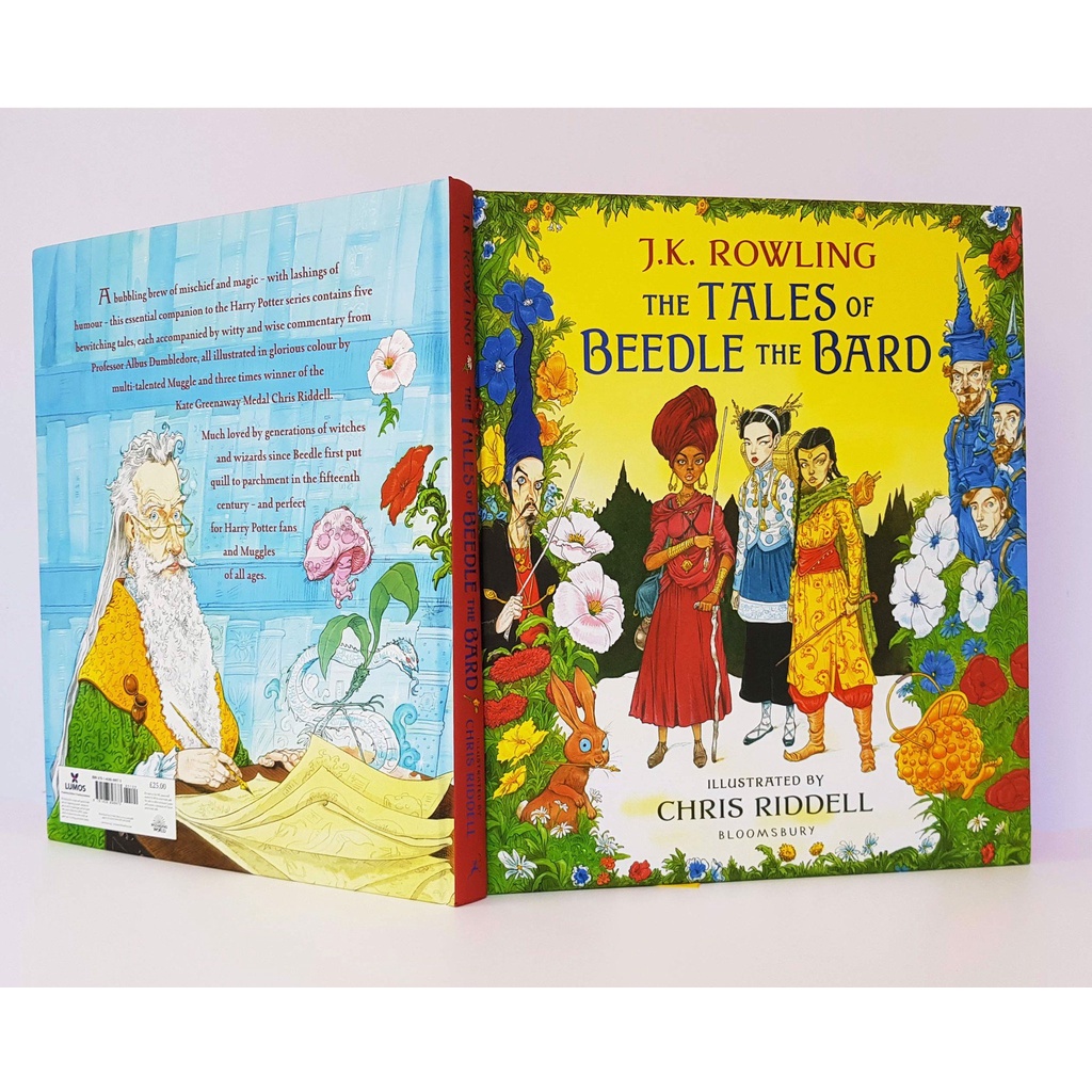 Sách - The Tales of Beedle the Bard (Hardback) - Illustrated Edition