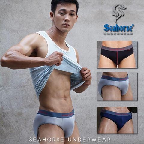 Quần lót bikini nam mè lỗ kim SH080 Seahorse