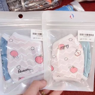 Sale Set 2 khẩu trang Avaler cho bé (6m-3y)