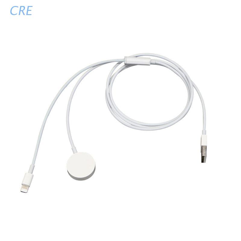 Đế sạc không dây 2 trong 1 cho đồng hồ Apple Watch Series 1 2 3 4 38MM 40MM 42MM 44MM iPhone XR Xs Xs Max X 8 Plus 7 Plus