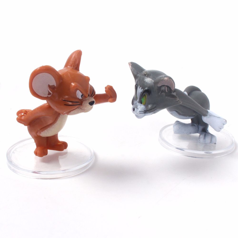 Set 5 Mô Hình Đồ Chơi Nhân Vật Hoạt Hình Tom Và Jerry Bằng Pvc