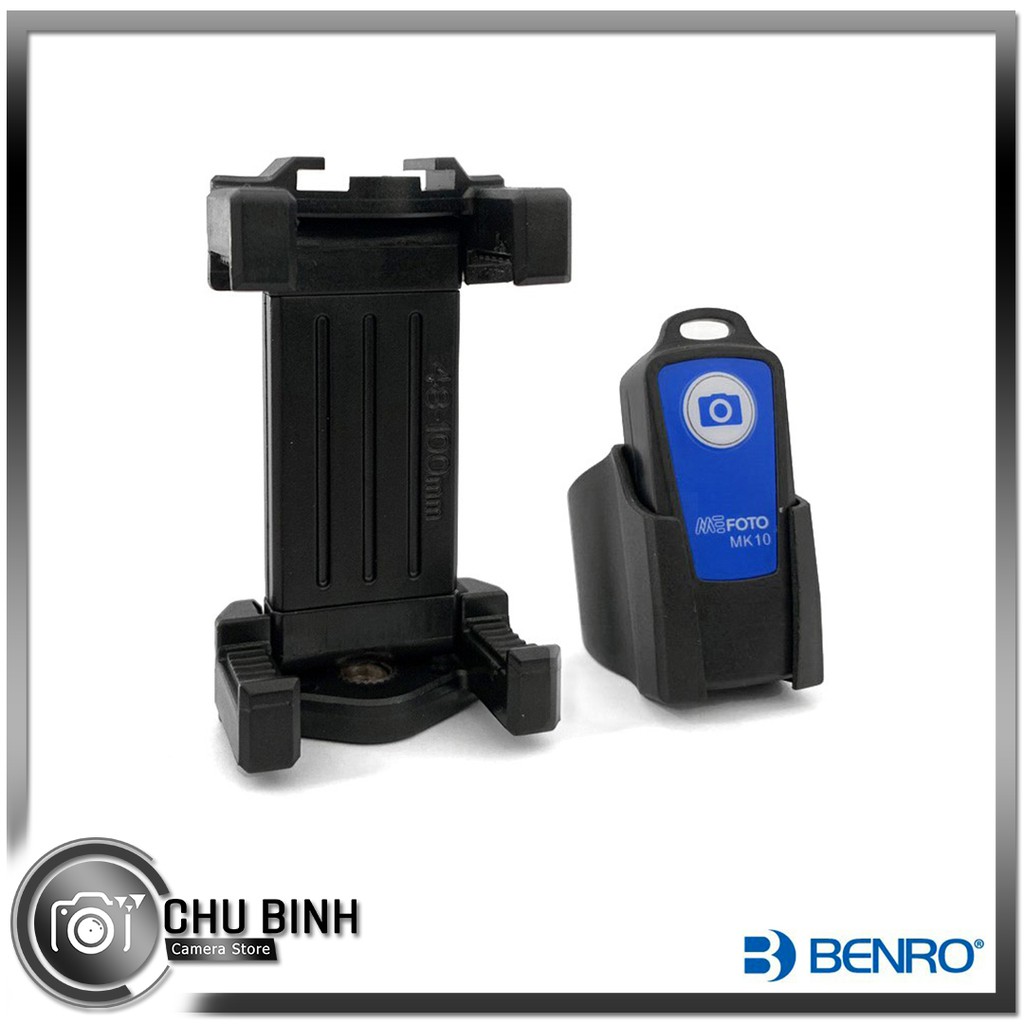 Bộ điều khiển & kẹp điện thoại Benro MH2N-BT01B