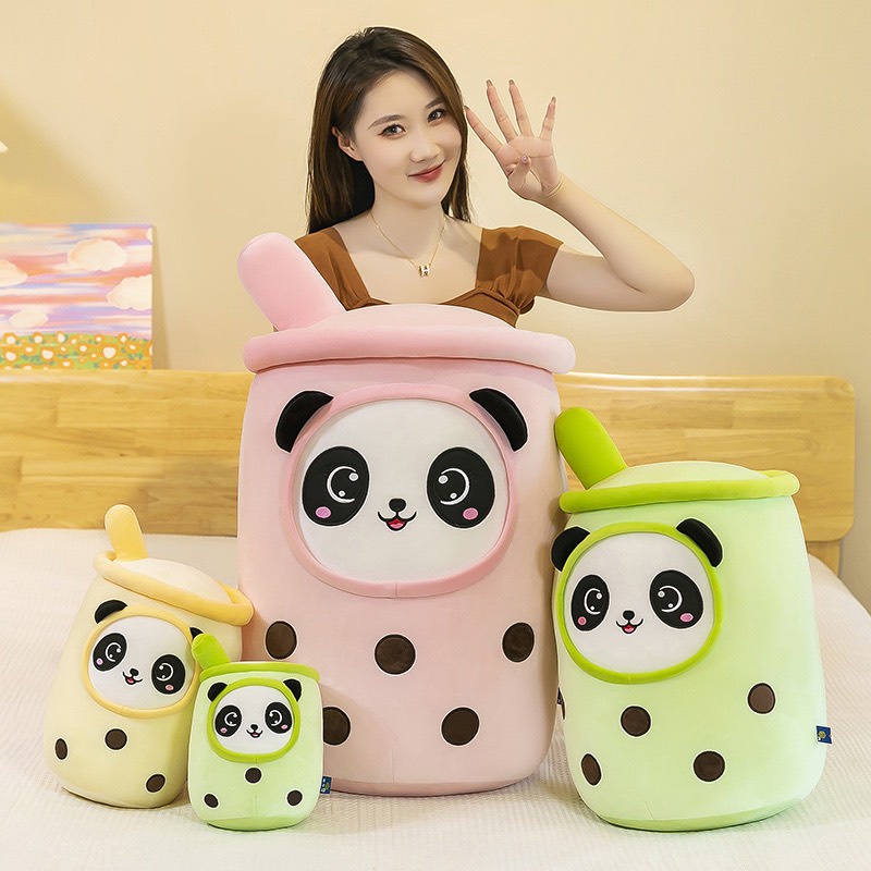 Ly Trà Sữa Bông Mặt Gấu Panda NHÓC