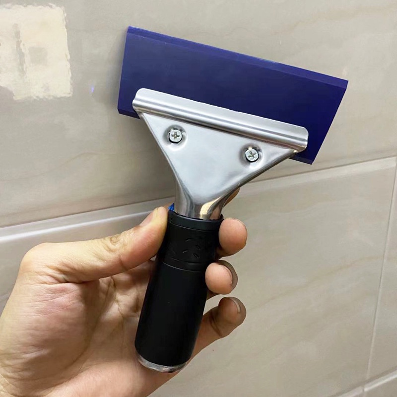 Gạt kính lưỡi to, tay inox - vệ sinh kính và gạt dán phim cách nhiệt