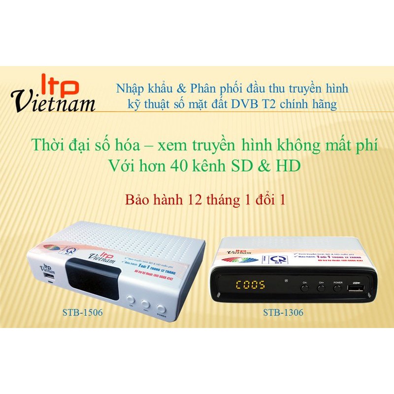 Đầu thu DVB T2 LTP STB 1506