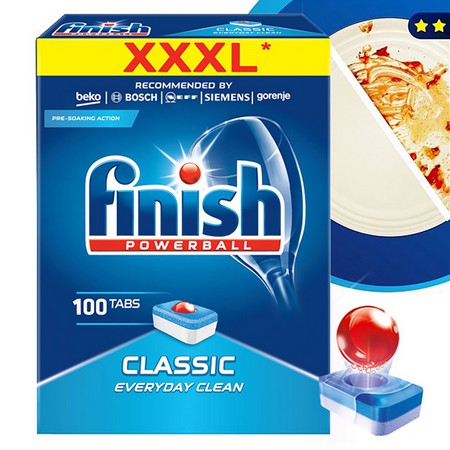 Viên rửa bát Finish Classic 100 viên
