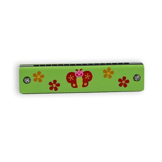 Kèn Harmonica đồ chơi 24 lỗ bằng gỗ cho bé