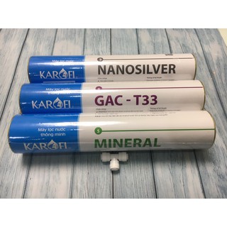 Combo 3 lõi lọc nước tạo khoáng karofi - lõi lọc nước số 5,6,9 karofi
