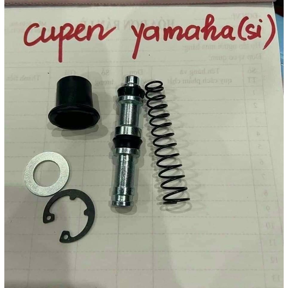Ty Cupen - Cuppen phanh ALONGTOOL dầu Honda - Yamaha - Wave Alpha, RS, RSX, S110, Future, Sirius, Jupiter, Exciter, Novo
