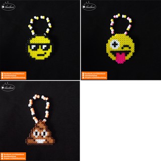 Vòng kandi perler emoji - phụ kiện rave edm festival raver kandi perler DJ