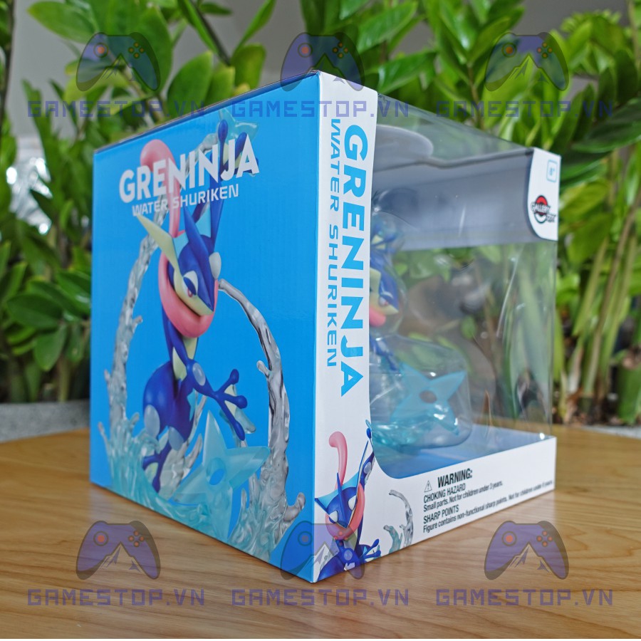 Mô hình Pokemon Greninja/Gekkouga 15CM Water Shuriken Nhựa RESIN chính hãng nhập khẩu trực tiếp từ Mỹ GALDX02