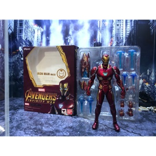 Mô hình nhân vật Advengers siêu anh hùng Ironman MK50 - SHF