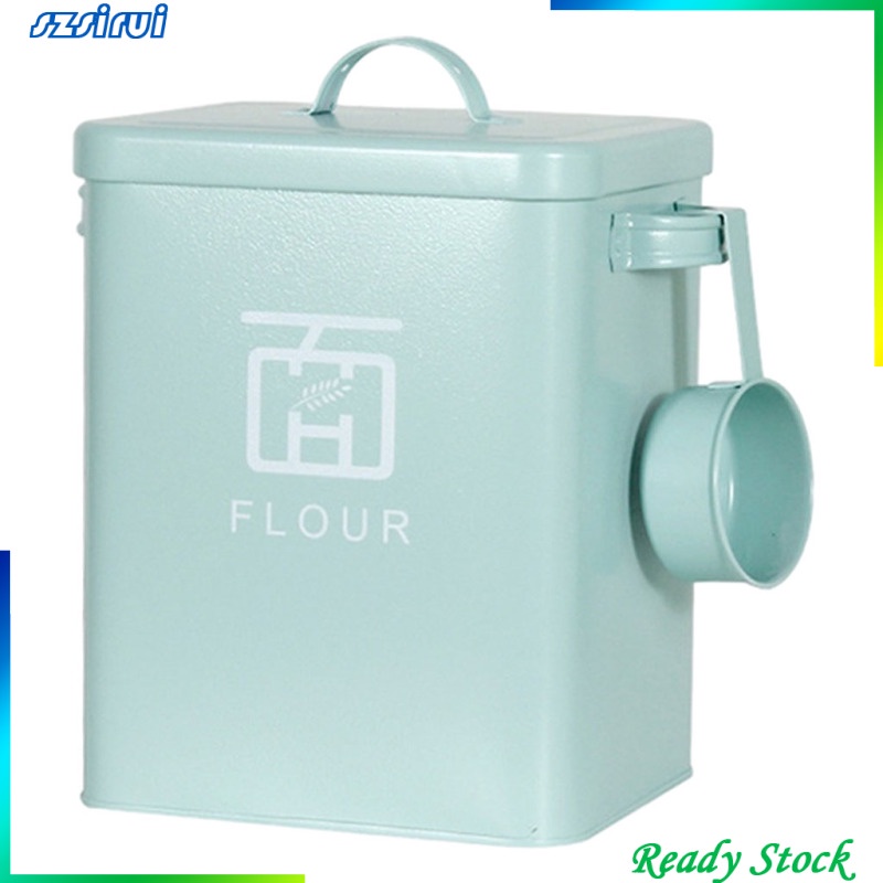 Hộp đựng bột giặt bằng kim loại 6L