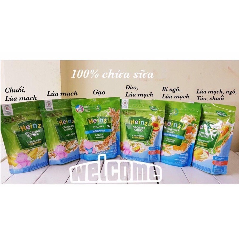 Bột Ăn Dặm HEINZ Nga gói 200g