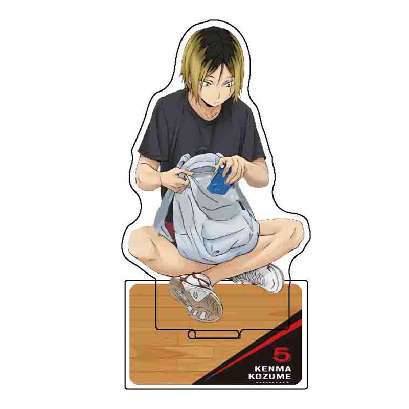 Mô hình nhân vật anime Haikyuu bằng acrylic có giá đỡ trưng bày độc đáo